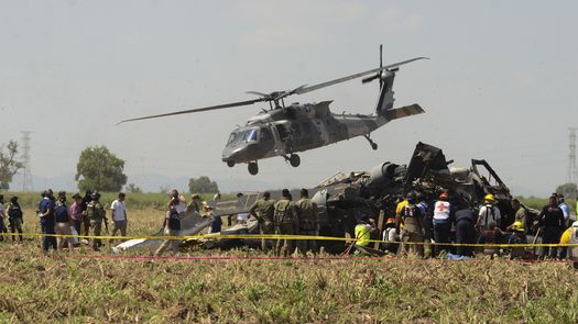 El helicóptero fue utilizado en la captura del narcotraficante Rafael Caro Quintero.