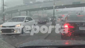 Lluvias provocan tráfico lento en el puente de Balboa y otras zonas de la capital. Lluvias provocan tráfico lento en el puente de Balboa y otras zonas de la capital.