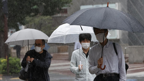 Japón evacua a cientos de habitantes por lluvias torrenciales.