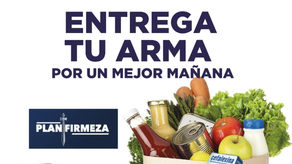 La entrega de armas a cambio de comida y medicina se realizará hasta mañana en Arraiján.