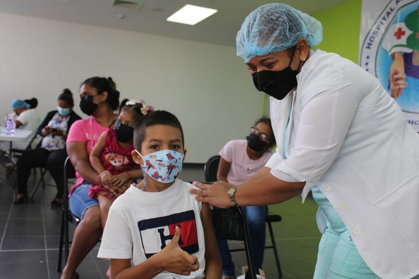 Desde este jueves iniciará la vacunación pediátrica en San Miguelito.