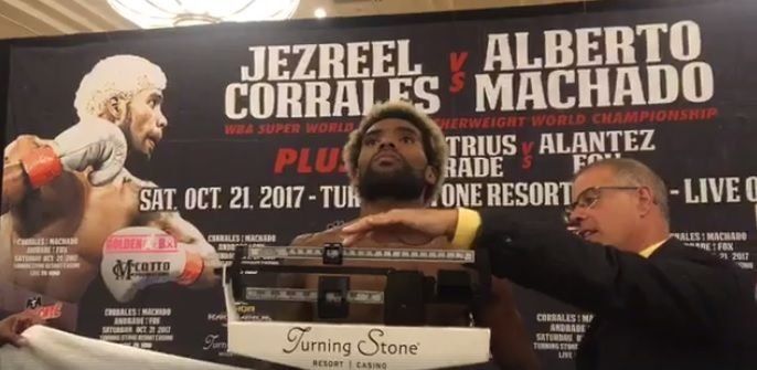 Jezreel Corrales pierde el Campeonato Mundial en la báscula