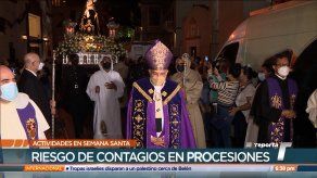 Recomiendan uso de mascarillas durante actividades de Semana Santa