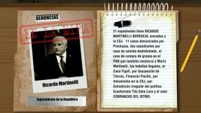 Denuncias contra el expresidente Ricardo Martinelli