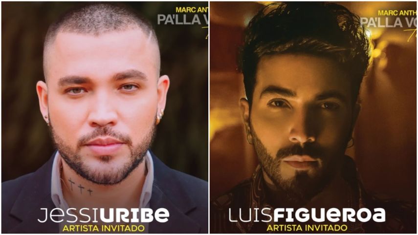 Jessi Uribe y Luis Figueroa, artistas invitados para el concierto de Marc Anthony en Panamá
