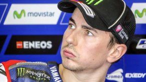 Lorenzo viajó a Japón con un esguince en el hombro izquierdo