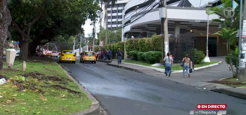 Vía Transístmica y la carretera Panamericana a la altura de Arraiján se mantienen despejadas. / Vía Manuel Espinoza Batista.