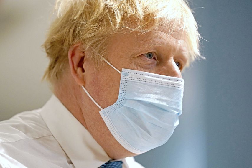 El primer ministro británico Boris Johnson﻿.