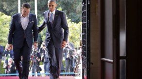 Obama llega a la Acrópolis de Atenas