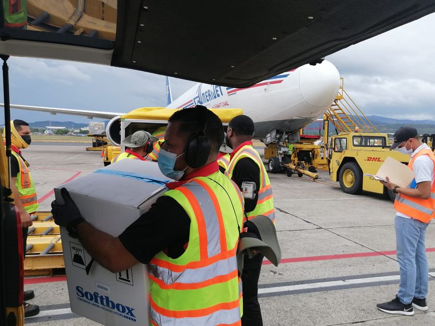 Noveno lote de dosis pediátricas.