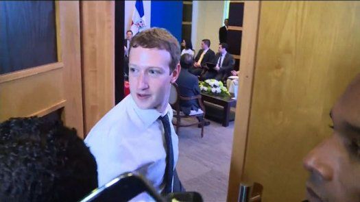 Mark Zuckerberg ingresa por error a reunión entre Varela y Medina