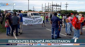 Cierran Panamericana en Natá