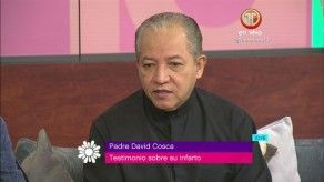 Padre David Cosca da testimonio sobre su infarto