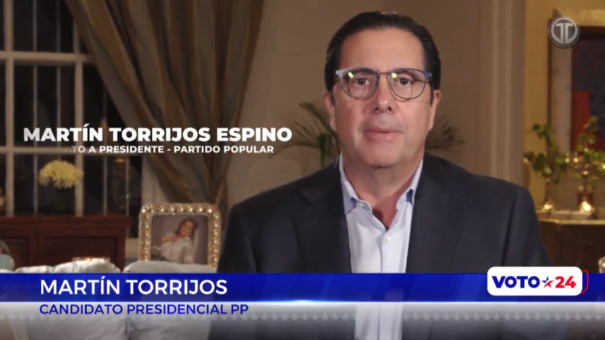 tUSMartín Torrijos se dirige a los panameños con un mensaje final