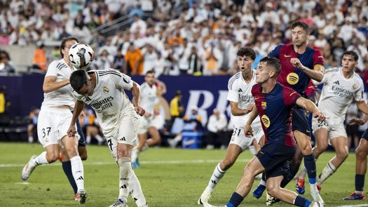 Clásico Real Madrid vs. Barcelona.