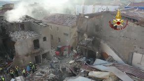 Siete personas fallecidas por una explosión de gas en Sicilia
