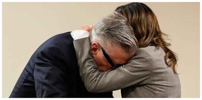 Alec Baldwin y su esposa