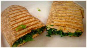 ¡Llegó la hora del snack... wrap de pollo!