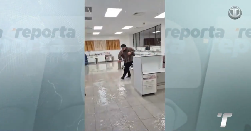 Colapso de tubería afecta Hospital