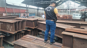 Ubican en pedazos 39 vigas H en Río Abajo