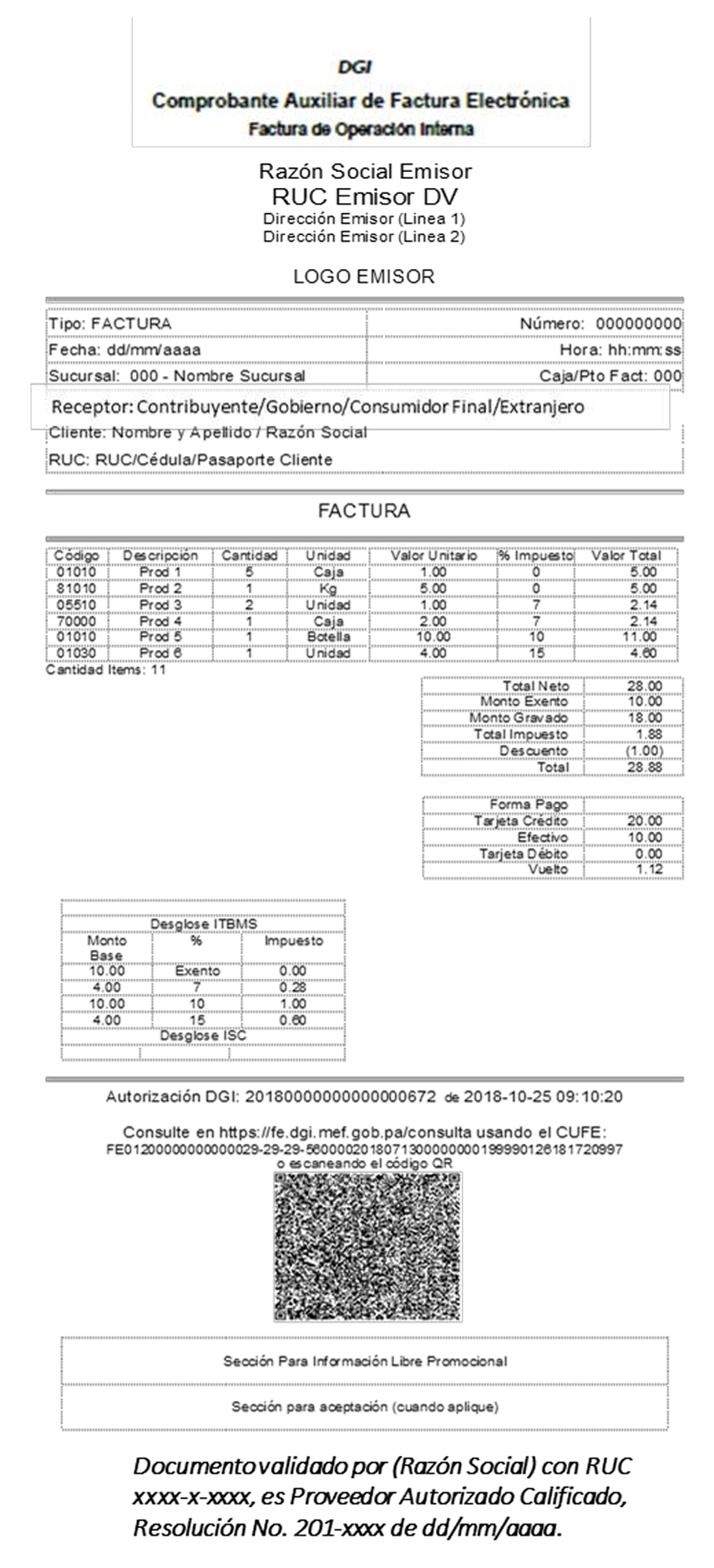 Factura electrónica Factura electrónica