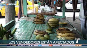 Se reporta escasez de plátano y otros alimentos en la provincia de Colón