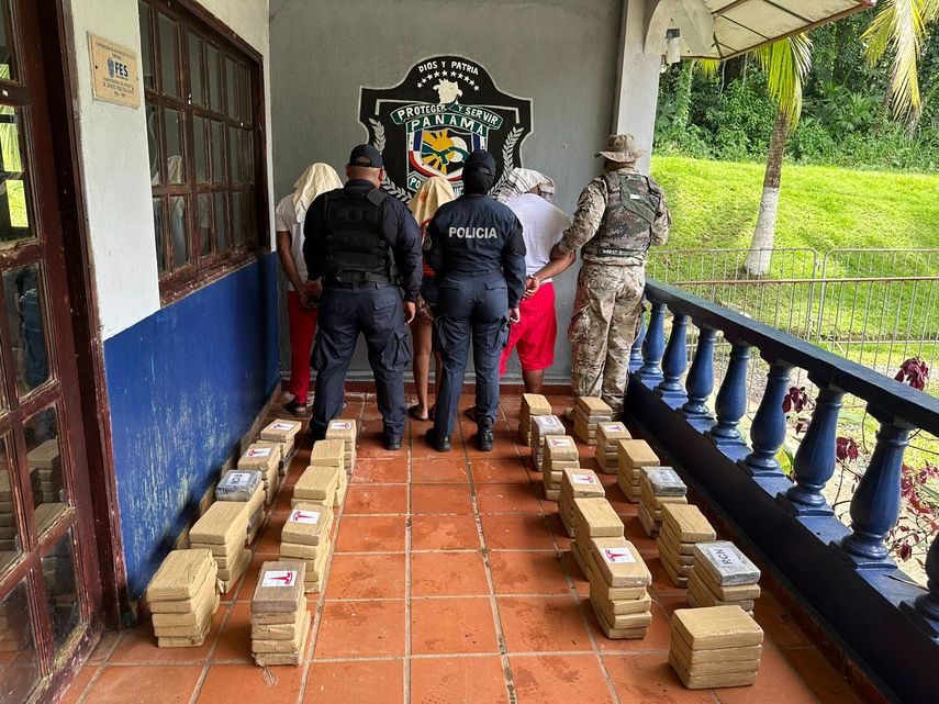 SENAN y Policía Nacional incauta 114 kilos de presunta droga