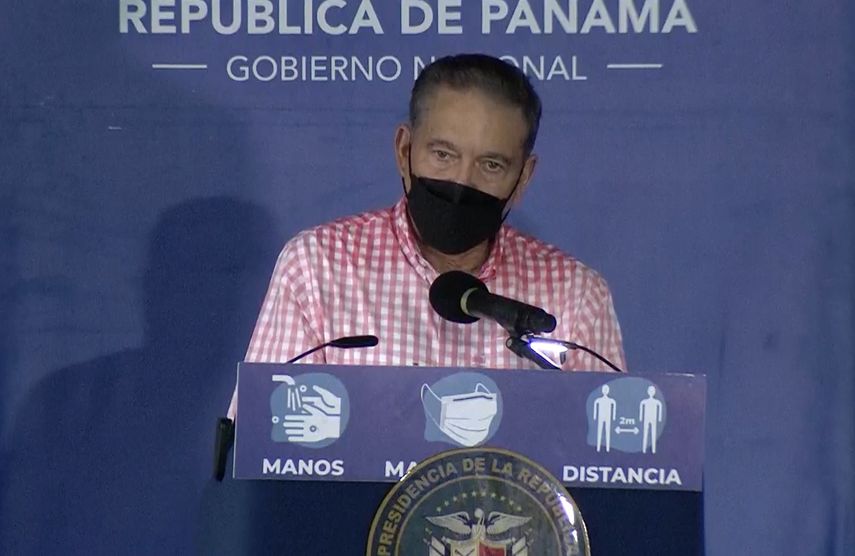 El presidente de Panamá