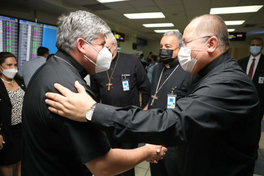 Dagoberto Campos Salas fue recibido por el arzobispo de Panamá