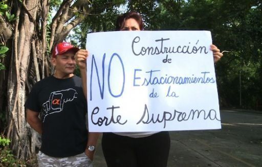 Consideran falta de respeto construcción en la Corte