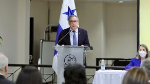 Luis Ramón Fábrega,&nbsp; magistrado presidente de la Corte Suprema de Justicia de Panamá (CSJ).