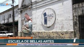 Escuela de Bellas Artes de Colón se encuentra en mal estado