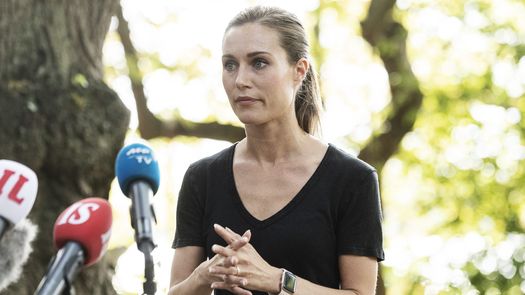 Sanna Marin, primera ministra de Finlandia.