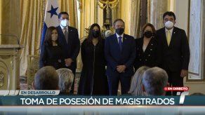 Toma de posesión de nuevas magistradas de la CSJ