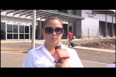 Aeropuerto Chiriquí en 94% de avance, pero atrasado por lluvias