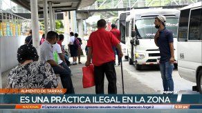 Usuarios denuncian aumento del pasaje en el transporte público en Panamá Norte
