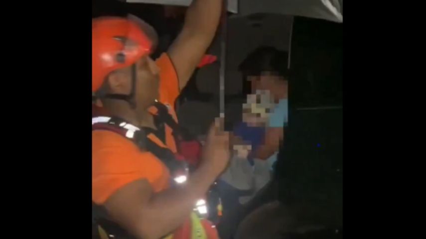 Sinaproc y Senan rescatan a un menor de un año.