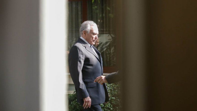 La Justicia revoca la prisión preventiva dictada contra el expresidente Temer