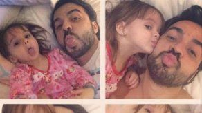 Luis Fonsi se divierte en casa sin Águeda López