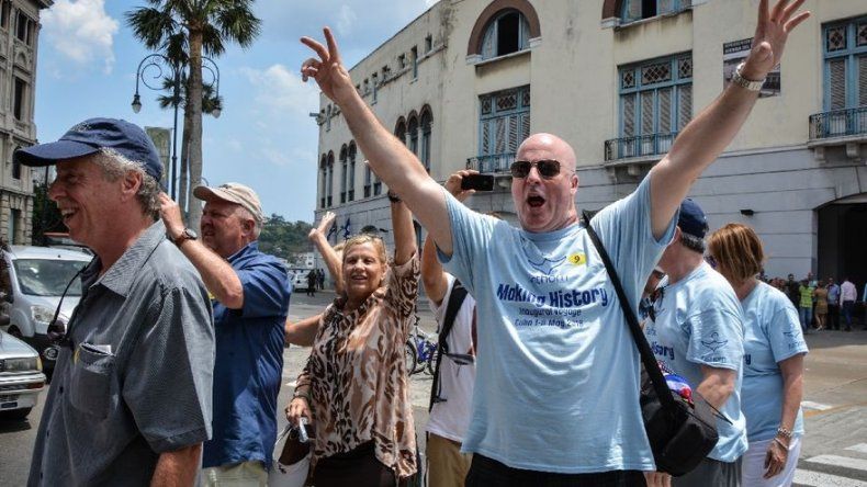El Adonia, primer crucero de EEUU a Cuba en décadas