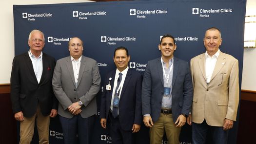 Wolfgang Wand, Zanoni Selig, Dr. Rodolfo Blandón,Fernando Joa y Thomas Kessler.