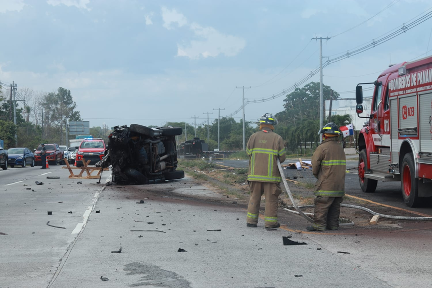 Accidente de tránsito en Antón deja una persona víctima fatal.