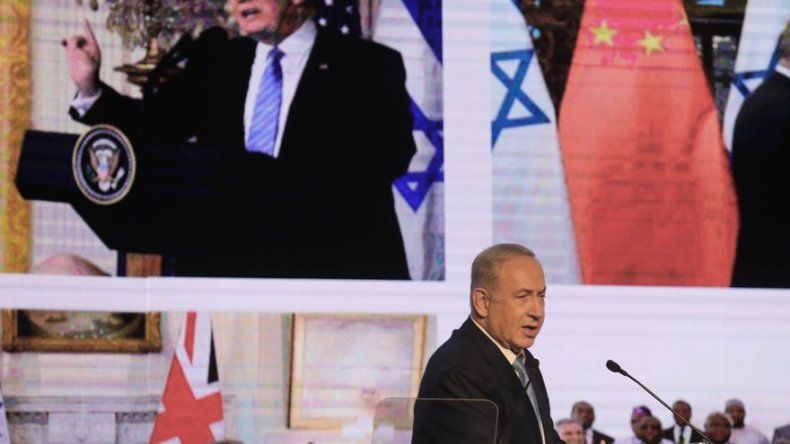 Netanyahu califica de histórica la declaración de Trump sobre Jerusalén