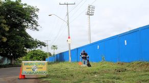 Operativo de limpieza de la Alcaldía de La Chorrera.&nbsp;