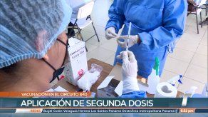 Inicia la aplicación de la segunda dosis de la vacuna contra el COVID-19 en el circuito 8-10