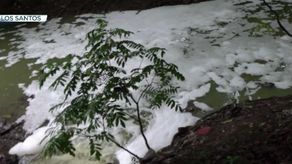 Alcalde de Guararé, Amado Franco, detalla el alto grado de contaminación en los ríos del distrito.