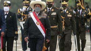 El presidente de Perú, Pedro Castillo﻿.