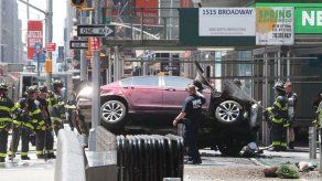 Accidente en Times Square: conductor es un exmilitar con antecedentes penales