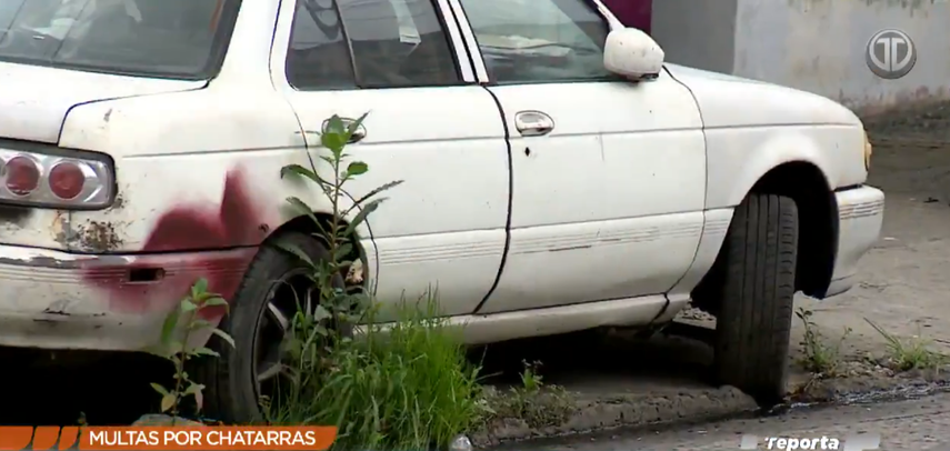 Multas por vehículos chatarras en San Miguelito