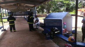 Evacúan colegio en Natá tras derrame de material peligroso